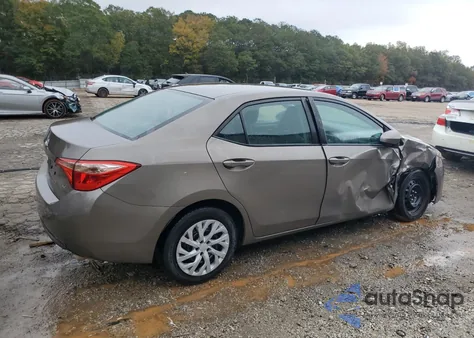 2017 Toyota Corolla L from USA, damaged, VIN 5YFBURHE5HP657735